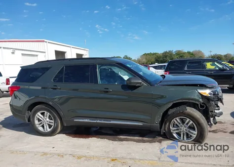 2023 Ford Explorer Xlt из США, поврежденный, VIN 1FMSK8DH2PGA59839
